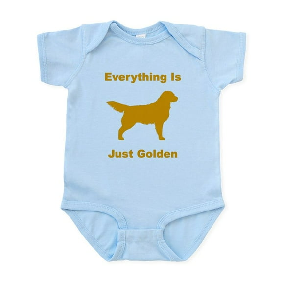 CafePress - Just Golden Infant Bodysuit - Baby Light Bodysuit