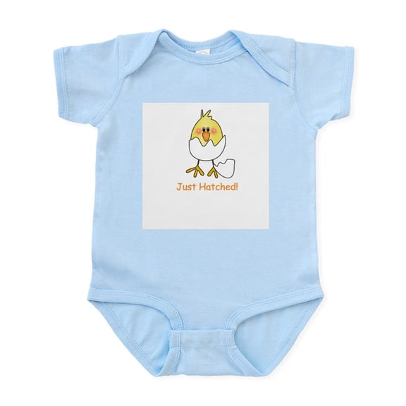 CafePress - Just Hatched Baby Infant Bodysuit - Baby Light Bodysuit, Size Newborn - 24 Months