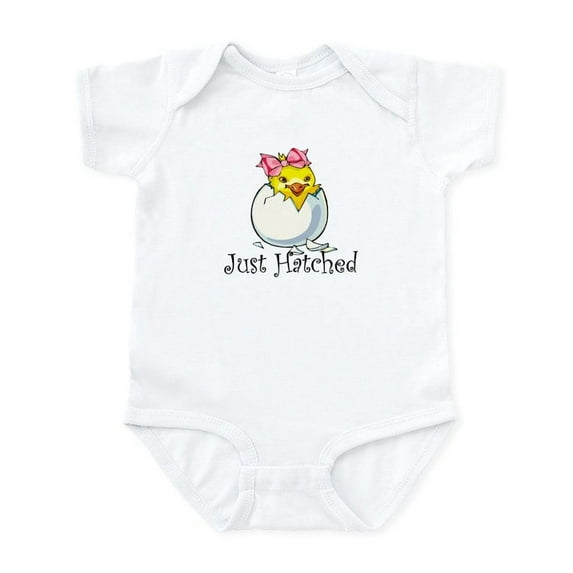 CafePress - Just Hatched! Baby/Toddler Bodysuit - Baby Light Bodysuit, Size Newborn - 24 Months