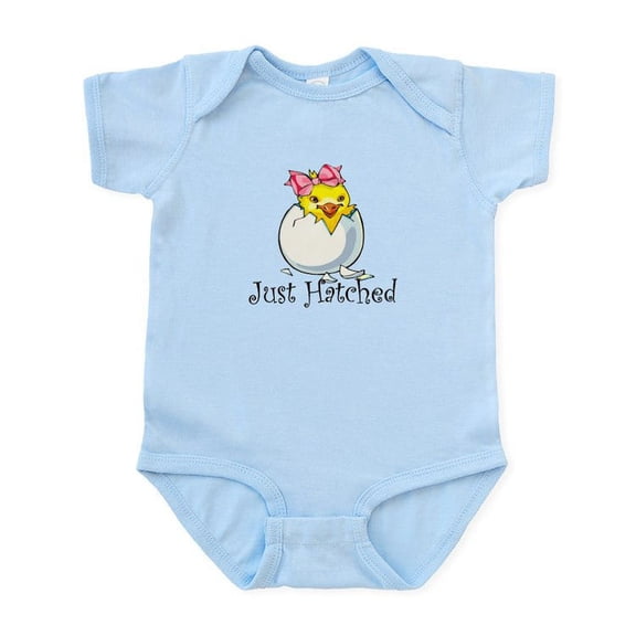 CafePress - Just Hatched! Baby/Toddler Bodysuit - Baby Light Bodysuit, Size Newborn - 24 Months