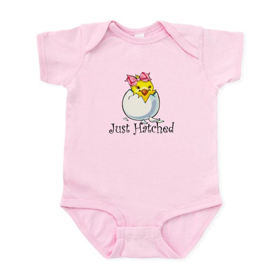CafePress - Just Hatched! Baby/Toddler Bodysuit - Baby Light Bodysuit, Size Newborn - 24 Months