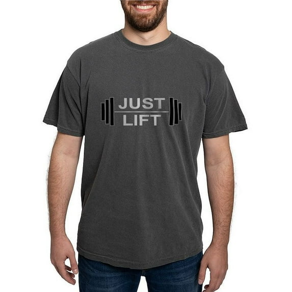CafePress - Just Lift 2 On Dark Men's Comfort Colors® T Shirt - Mens Comfort Colors Shirt