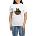 thumbnail image 1 of CafePress - Just Married Women's Light Pajamas - Women's Short Sleeve Print T-Shirt and Pants Light Cotton Pajama Set, 1 of 7