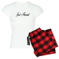 thumbnail image 1 of CafePress - Just Married - Women's Light Pajamas, 1 of 4
