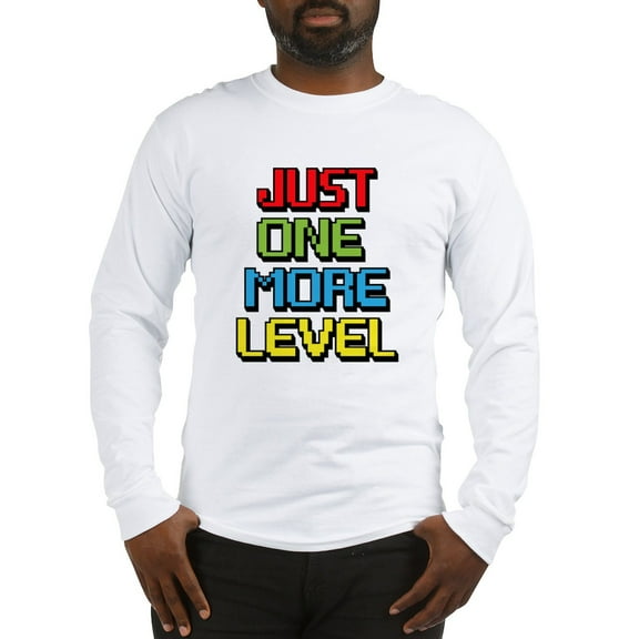 CafePress - Just One More Level Long Sleeve T Shirt - Unisex Cotton Long Sleeve T-Shirt