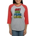 thumbnail image 1 of CafePress - Just One More Level Long Sleeve T Shirt - Womens Baseball Tee, 1 of 4