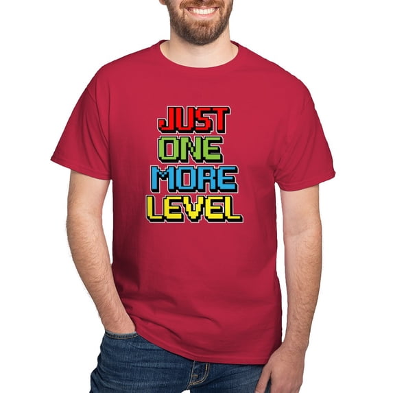 CafePress - Just One More Level Men's Value T Shirt - Men's Classic Graphic Cotton T-Shirt