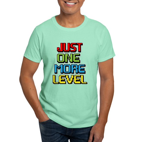 CafePress - Just One More Level Men's Value T Shirt - Men's Classic Graphic Cotton T-Shirt