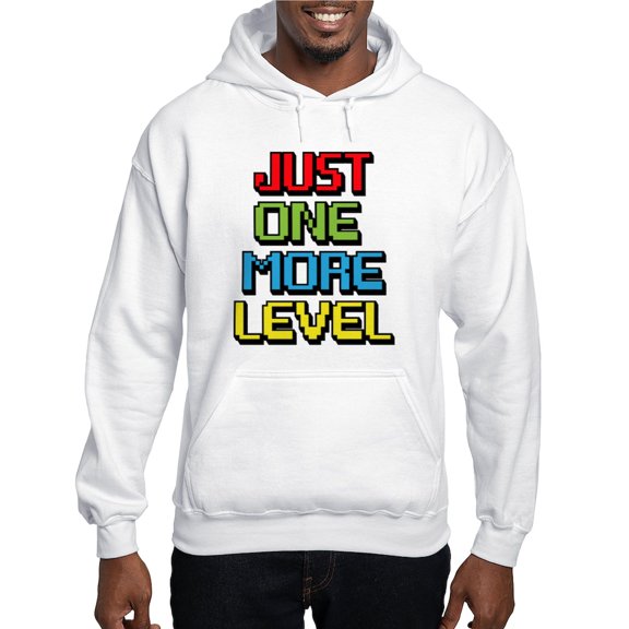 CafePress - Just One More Level Sweatshirt - Pullover Hoodie, Hooded Sweatshirt