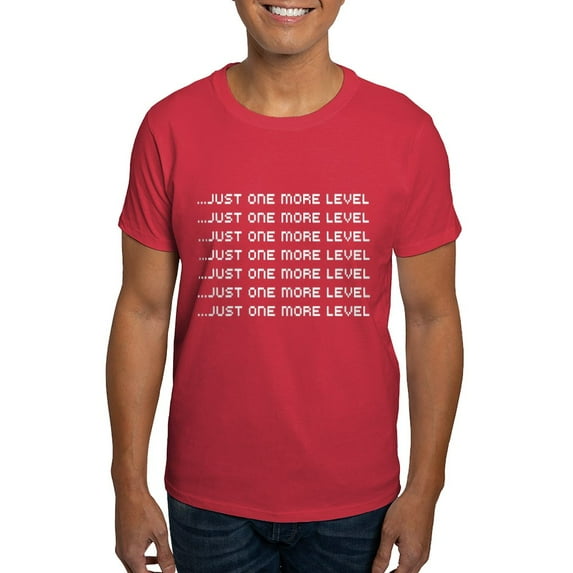CafePress - Just One More Level T Shirt - Men's Classic Graphic Cotton T-Shirt