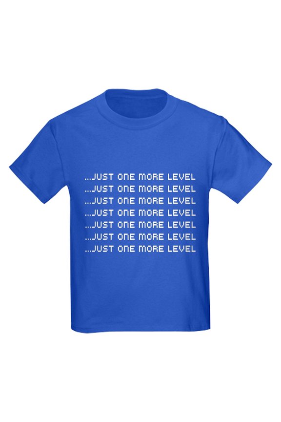- Just One More Level T Shirt - Dark T-Shirt Kids XS-XL