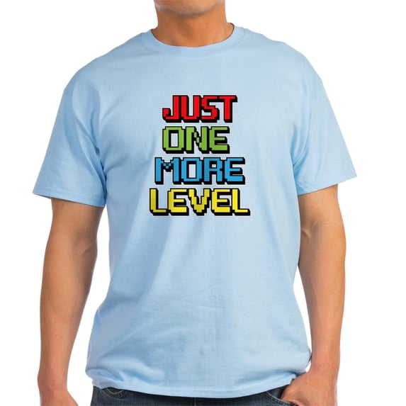 CafePress - Just One More Level T Shirt - Men's Classic Graphic T-Shirt