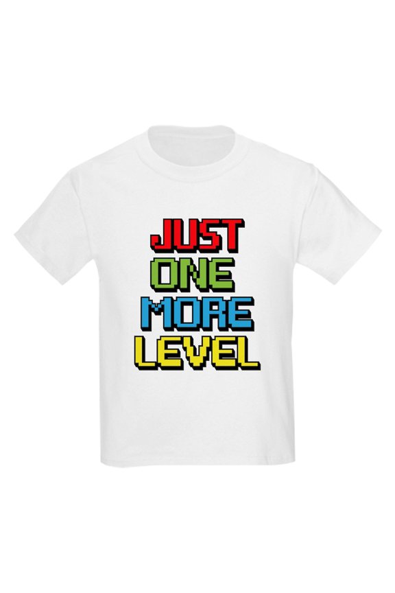 - Just One More Level T Shirt - Light T-Shirt Kids XS-XL