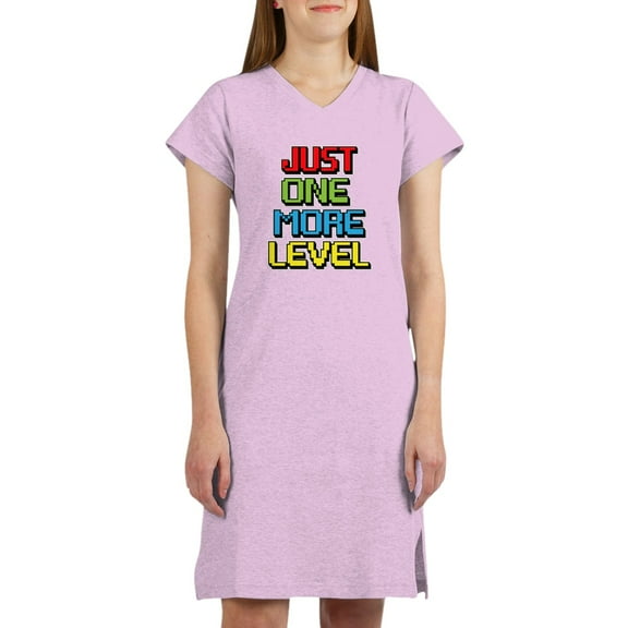 CafePress - Just One More Level T Shirt - Women's Nightshirt