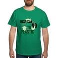 thumbnail image 1 of CafePress - Just Say No To Plastic Dark T Shirt - Men's Classic Graphic Cotton T-Shirt, 1 of 4