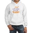thumbnail image 1 of CafePress - Just Working In My Pajamas - Pullover Hoodie, Hooded Sweatshirt, 1 of 1