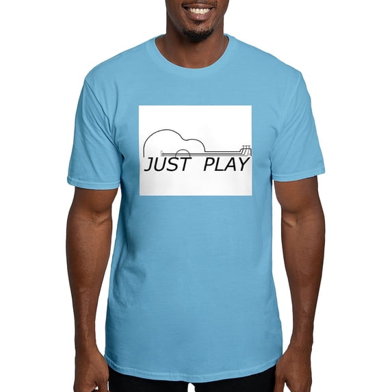 CafePress - Justplaygolfshirt Men's Classic T Shirt - Fitted T-Shirt, Vintage Fit Soft Cotton Tee