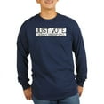 thumbnail image 1 of CafePress - Justvotebanner2.Jpg Long Sleeve T Shirt - Long Sleeve Dark T-Shirt, 1 of 4