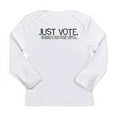 thumbnail image 1 of CafePress - Justvotebanner2.Jpg Long Sleeve T Shirt - Long Sleeve Infant T-Shirt, 1 of 2