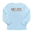 thumbnail image 1 of CafePress - Justvotebanner2.Jpg Long Sleeve T Shirt - Long Sleeve Infant T-Shirt, 1 of 2