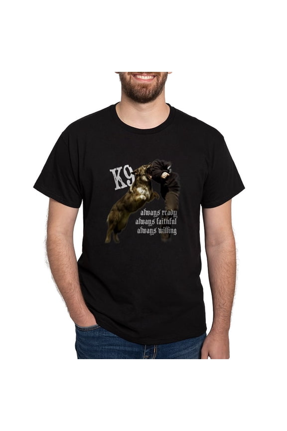 - K9 Always Ready T Shirt - Men's Classic Graphic Cotton T-Shirt