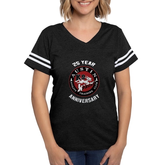 CafePress - K9xpress 25 Year Anniversary T Shirt - Womens Football Shirt