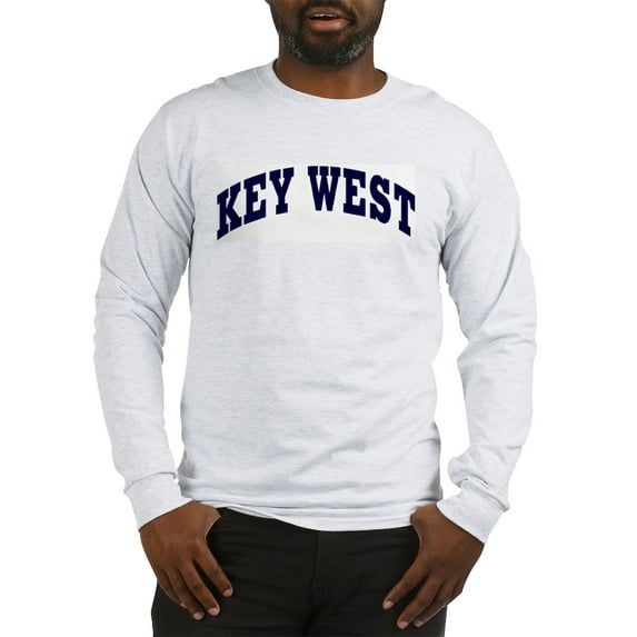 CafePress - KEY WEST Long Sleeve T Shirt - Unisex Cotton Long Sleeve T-Shirt