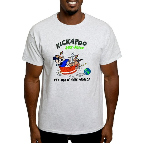 CafePress - KICKAPOO Joy Juice Light T Shirt - Men's Classic Graphic T-Shirt