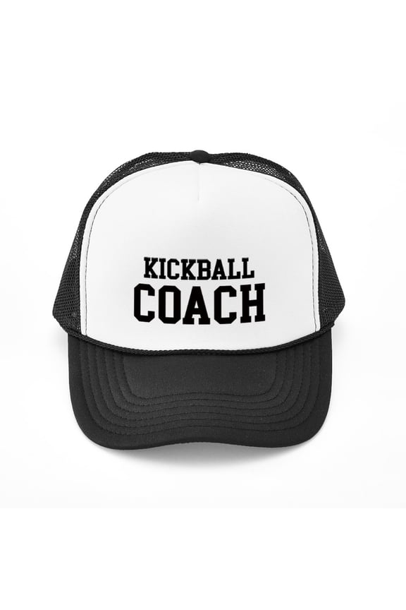- KICKBALL Coach - Adjustable Unisex Printed Trucker Hat with Mesh Back