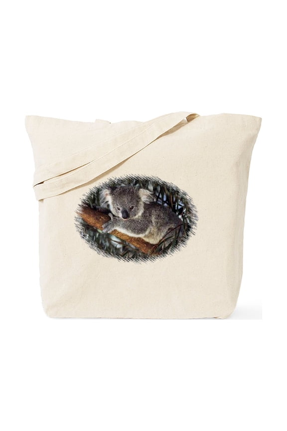 - KOALA Tote Bag - Unisex Canvas Tote Bag, Beige, 1-Piece