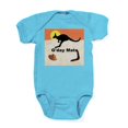 thumbnail image 1 of CafePress - Kagaroo Jillo, Gday Mate - Cute Infant Bodysuit Baby Romper - Size Newborn - 24 Months, 1 of 3