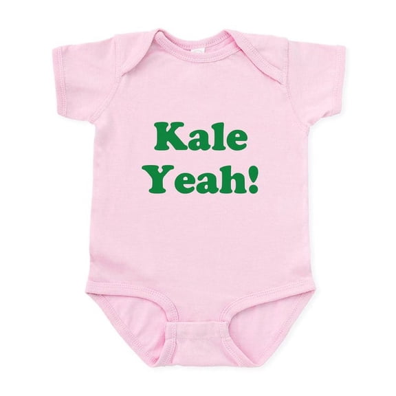 CafePress - Kale Yeah! Body Suit - Baby Light Bodysuit, Size Newborn - 24 Months
