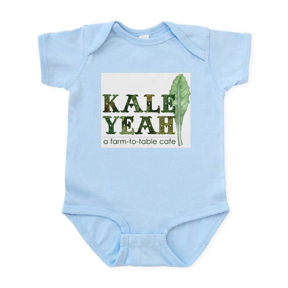 CafePress - Kale Yeah Body Suit - Baby Light Bodysuit, Size Newborn - 24 Months