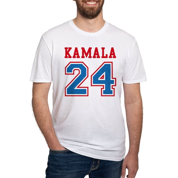 CafePress - Kamala 24 Men's Classic T Shirt - Fitted T-Shirt, Vintage Fit Soft Cotton Tee