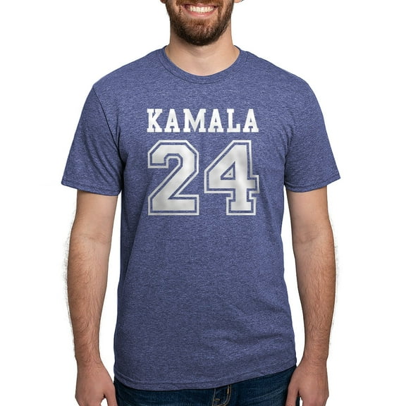 CafePress - Kamala 24 Men's Deluxe T Shirt - Mens Tri-blend T-Shirt