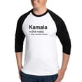 thumbnail image 1 of CafePress - Kamala Definition Baseball Jersey - Cotton Baseball Jersey, 3/4 Raglan Sleeve Shirt, 1 of 4