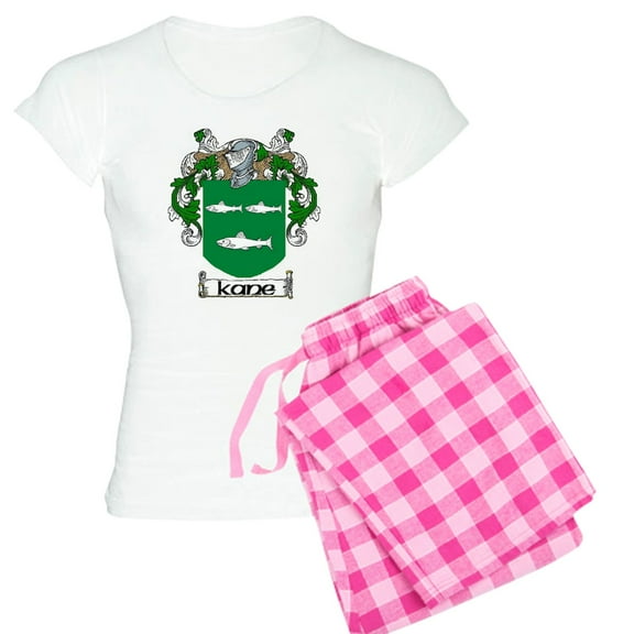 CafePress - Kane Coat Of Arms Women's Light Pajamas - Women's Short Sleeve Print T-Shirt and Pants Light Cotton Pajama Set