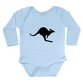 thumbnail image 1 of CafePress - Kangaroo Body Suit - Long Sleeve Cotton Baby Bodysuit, 1 of 4