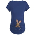 thumbnail image 1 of CafePress - Kangaroo Pouch Maternity T Shirt - Maternity Dark T-Shirt, 1 of 3