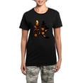 thumbnail image 1 of CafePress - Kanji Victory Pajamas - Women's Short Sleeve Print T-Shirt and Pants Dark Cotton Pajama Set, 1 of 7