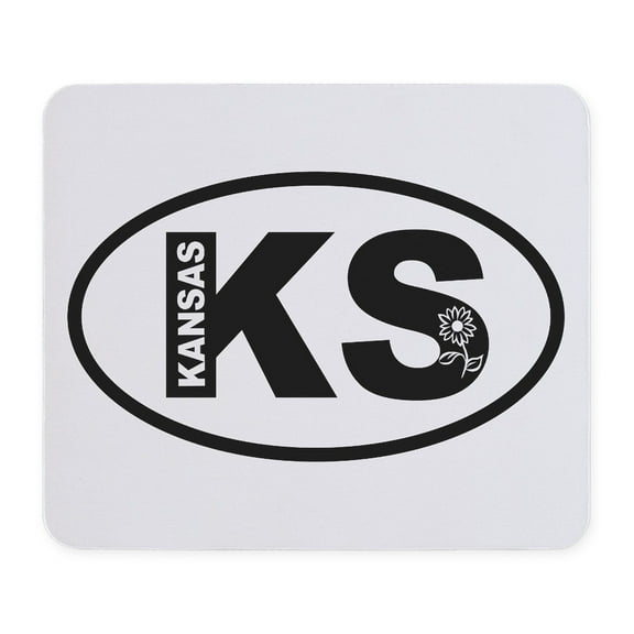 CafePress - Kansas Sunflower Mousepad - Non-slip Rubber Mousepad, Gaming Mouse Pad
