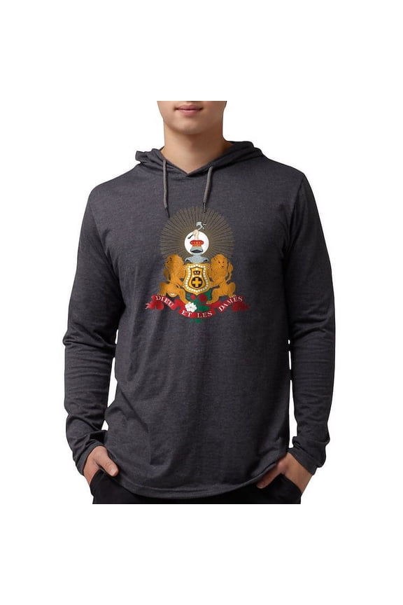 - Kappa Alpha Order Coat Of Arms Long Sleeve T Shirt - Mens Hooded Shirt
