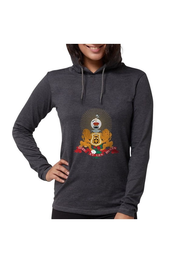 - Kappa Alpha Order Coat Of Arms Long Sleeve T Shirt - Womens Hooded Shirt