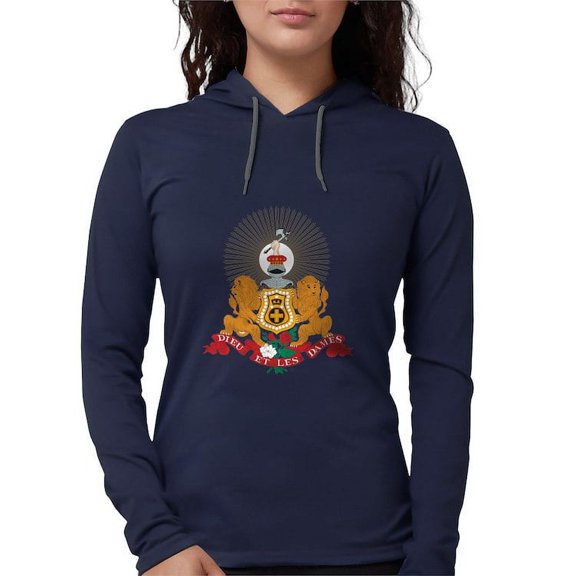 CafePress - Kappa Alpha Order Coat Of Arms Long Sleeve T Shirt - Womens Hooded Shirt