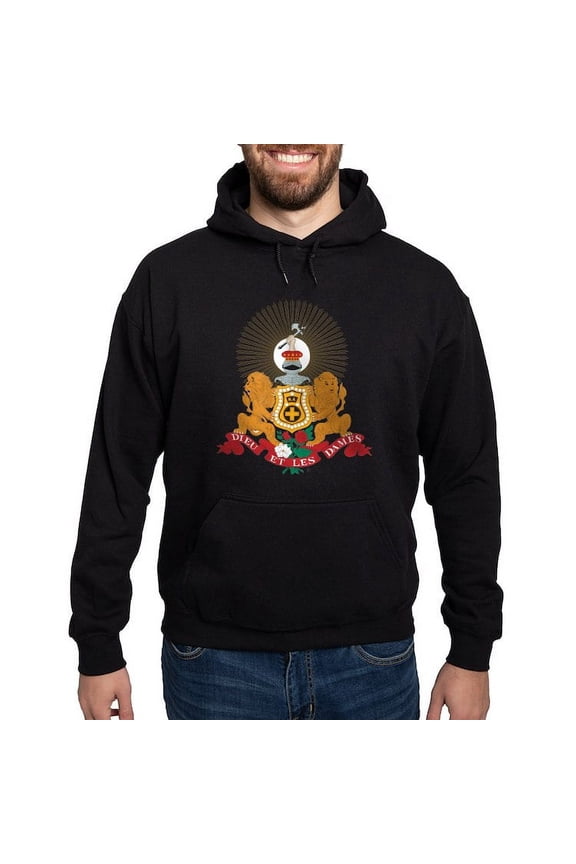 - Kappa Alpha Order Coat Of Arms Sweatshirt - Pullover Hoodie, Classic, Comfortable Hooded Sweatshirt
