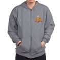 thumbnail image 1 of CafePress - Kappa Alpha Order Coat Of Arms Sweatshirt - Zip Hoodie, Classic Hooded Sweatshirt with Metal Zipper, 1 of 4