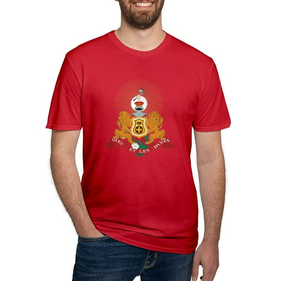 CafePress - Kappa Alpha Order Coat Of Arms T Shirt - Men's Fitted T-Shirt