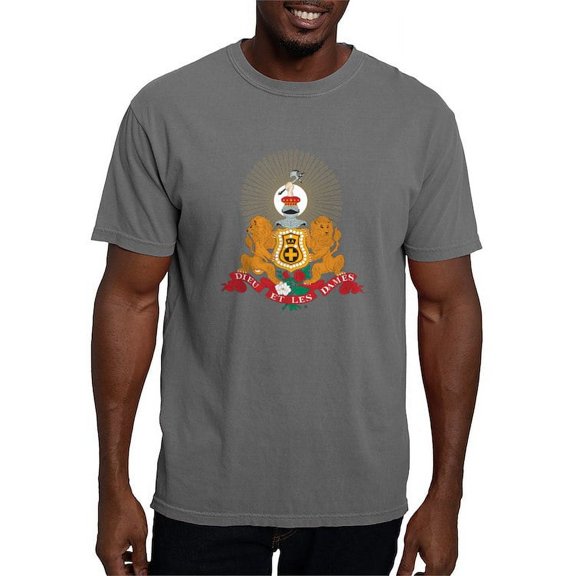 CafePress - Kappa Alpha Order Coat Of Arms T Shirt - Mens Comfort Colors Shirt