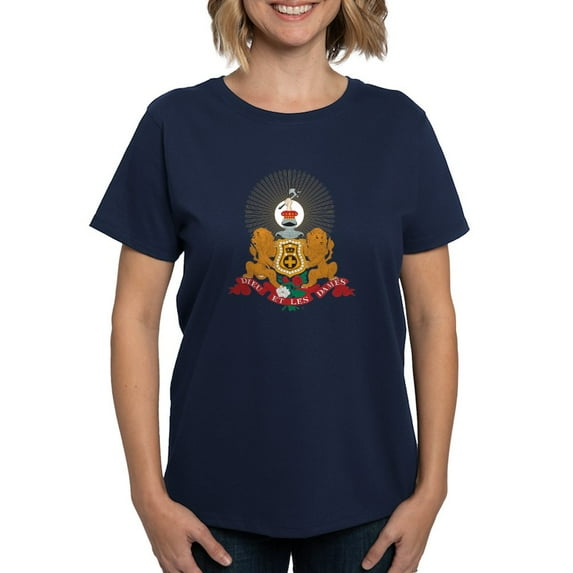 CafePress - Kappa Alpha Order Coat Of Arms T Shirt - Women's Traditional Fit Dark T-Shirt