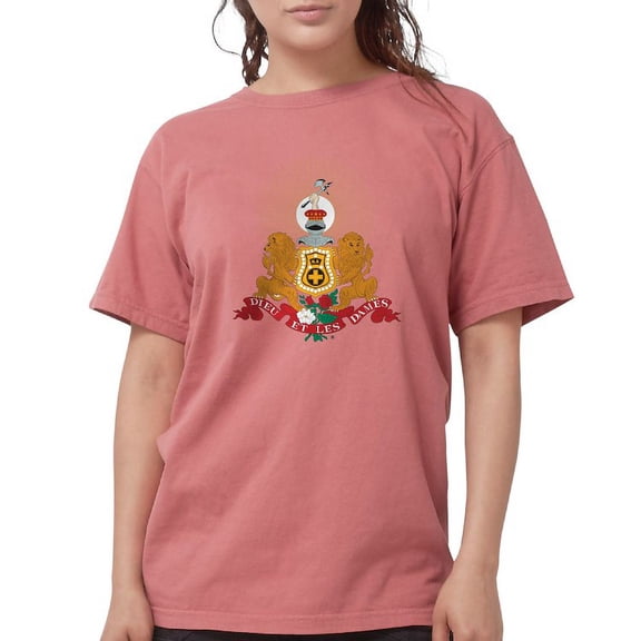 CafePress - Kappa Alpha Order Coat Of Arms T Shirt - Womens Comfort Colors® Shirt